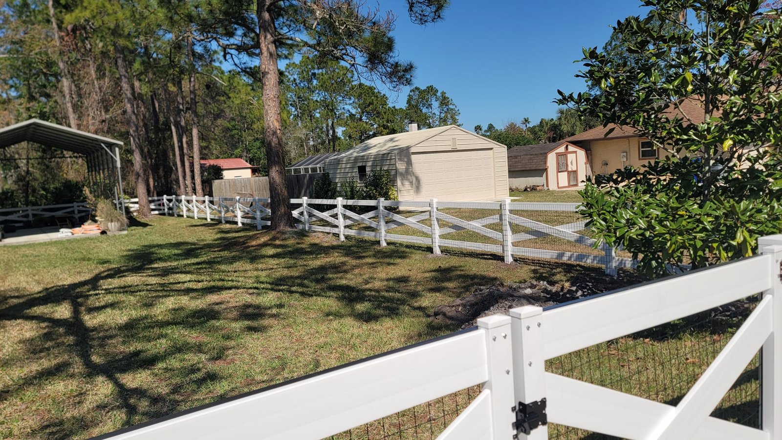 Wood Fence Project 15