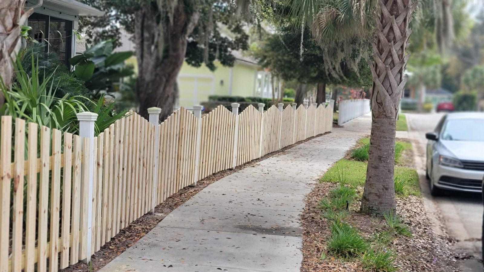 Wood Fence Project 6